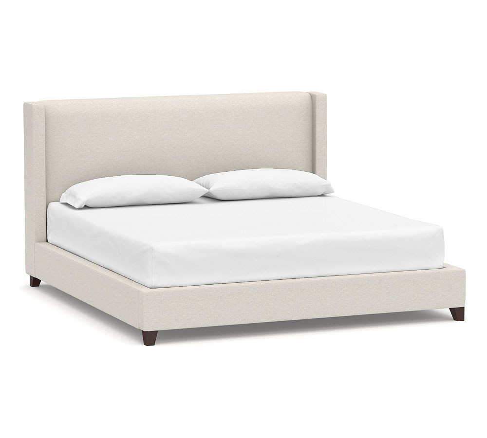 Harper Non-Tufted Upholstered Bed - Quick Ship | Pottery Barn (US)