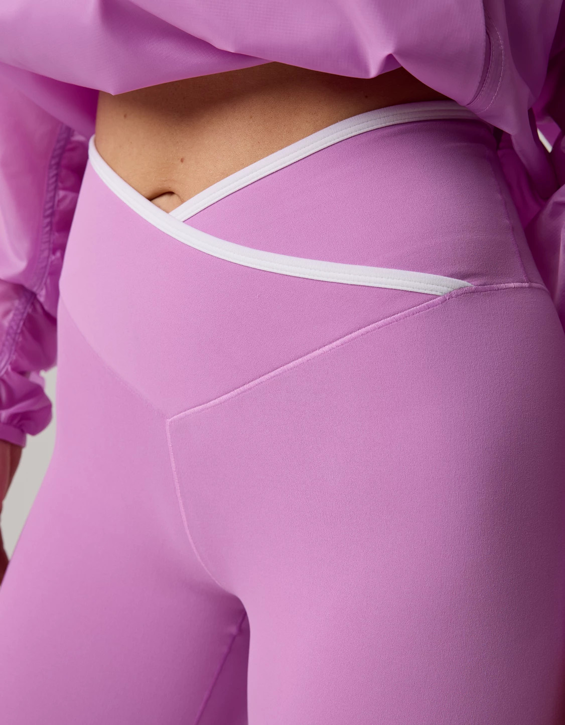 OFFLINE By Aerie Real Me Tipped High Waisted Crossover Legging | Aerie