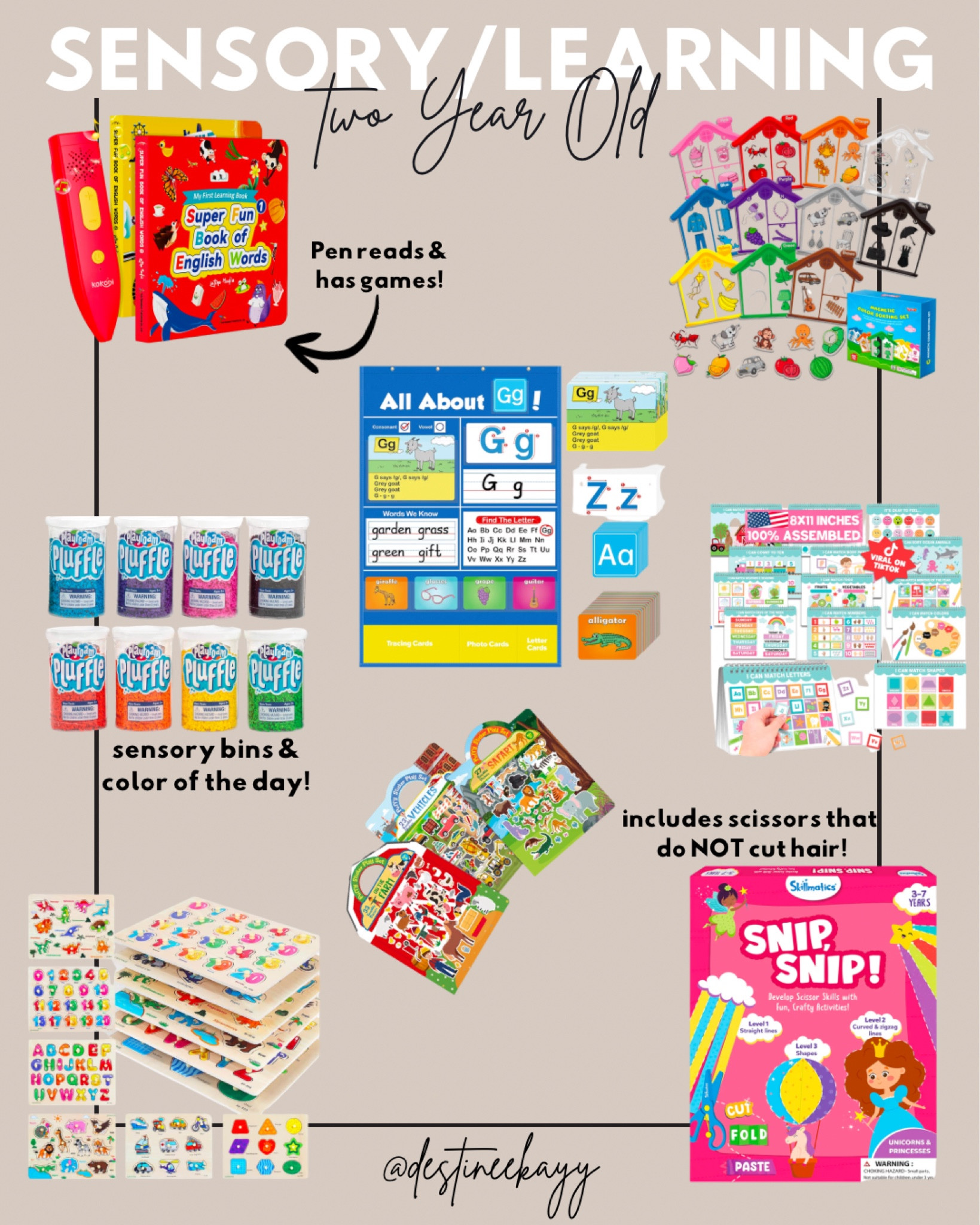 Ways to make learning fun with my 2 year old! Sensory toys for kids | educational toys | learning resources | toddler learning  

#LTKKids #LTKGiftGuide #LTKBaby
