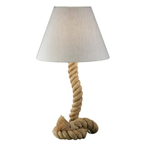 Modern Home Nautical Pier Rope Table Lamp - Large - Walmart.com | Walmart (US)