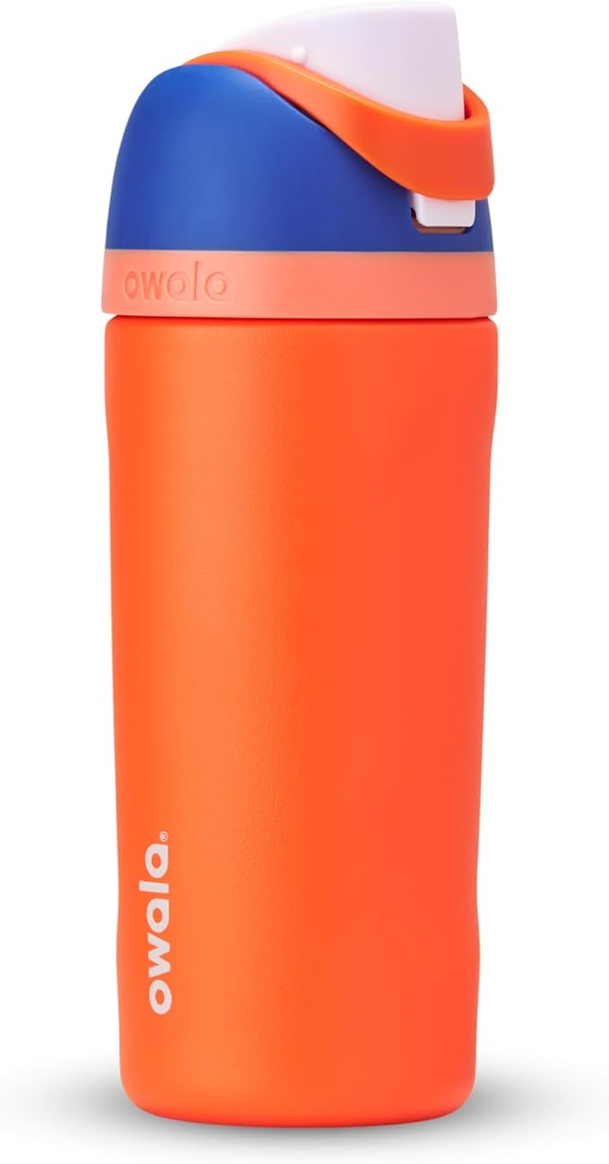 Owala Kids FreeSip Insulated Stainless Steel Water Bottle with Straw for Sports, Travel, and Scho... | Amazon (US)