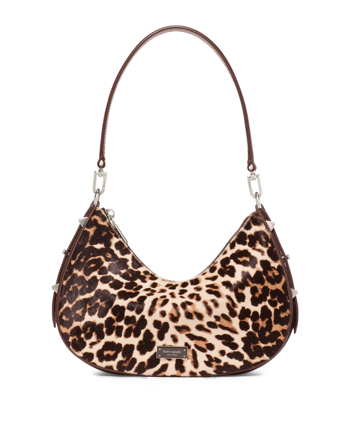 kate spade new york Liv Downtown Leopard Convertible Shoulder Bag - Leopard Multi | Macy's