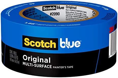 ScotchBlue Original Multi-Surface Painter’s Tape, 2090, 1.88 inch x 60 yard, 1 Roll | Amazon (US)