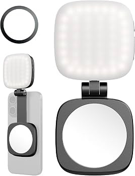 SmallRig Magnetic Selfie Light for iPhone, Phone Light with a Mirror, Instant Attachment for MagS... | Amazon (US)
