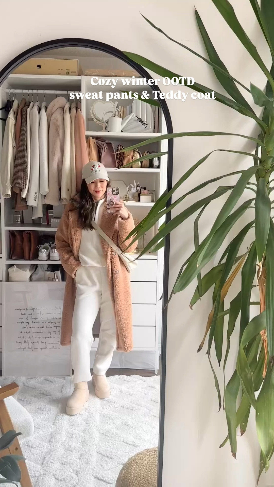 Easy Winter outfit! ❄️ Cozy mom life in a sweatsuit, long coat, and Uggs—this is the perfect combination for running errands while staying comfy and chic. A cozy yet stylish outfit for everyday wear!

#MomOutfit #EverydayOutfit #CasualChic #SweatpantsOutfit #CozyOutfits

#LTKSeasonal #LTKBump #LTKStyleTip