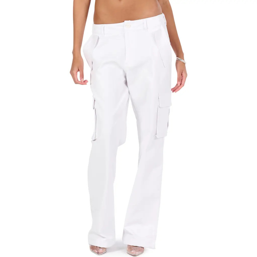 Naked Wardrobe Cargo Pants in White at Nordstrom Rack, Size Large | Nordstrom Rack