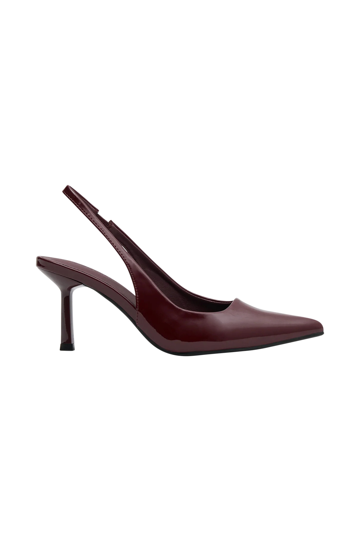 Dasha Sling Back Heels - Cherry Red | MESHKI US