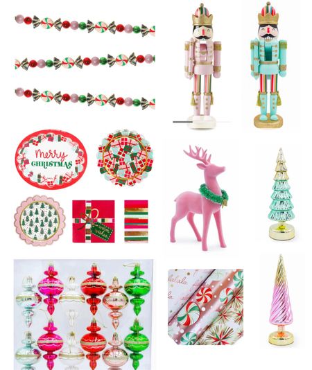Packed Party Walmart Finds! 

Merry and Bright Christmas decor, plates, napkins, ornaments, nutcrackers, and wrapping paper in pinks, mint greens, and reds!

#LTKHoliday #LTKSeasonal #LTKCyberweek