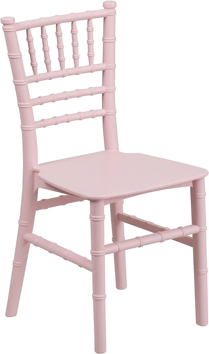 Flash Furniture Child’s Pink Resin Party and Event Chiavari Chair for Commercial & Residential ... | Amazon (US)