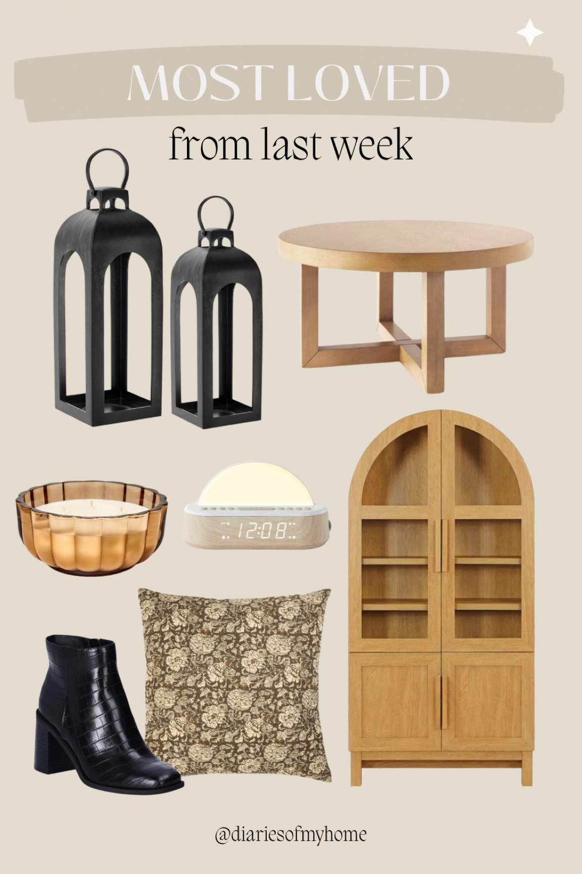 Most Loved from Last Week 🤍

#bestsellers #topsellers #followerfavorites #lastweek #mostloved #homedecor #lanterns #pillow #candle #mcgee #bookshelf #cabinet #archedcabinet #homeinspo #boots #fallboot #targetfinds #walmartfinds #modernorganic #organicmodern #transitional #classic #timeless #bedroom #livingroom #livingroomideas #sittingroom #diningroom #frontporch #patio #outdoordecor 

#LTKFindsUnder50 #LTKHome #LTKFindsUnder100