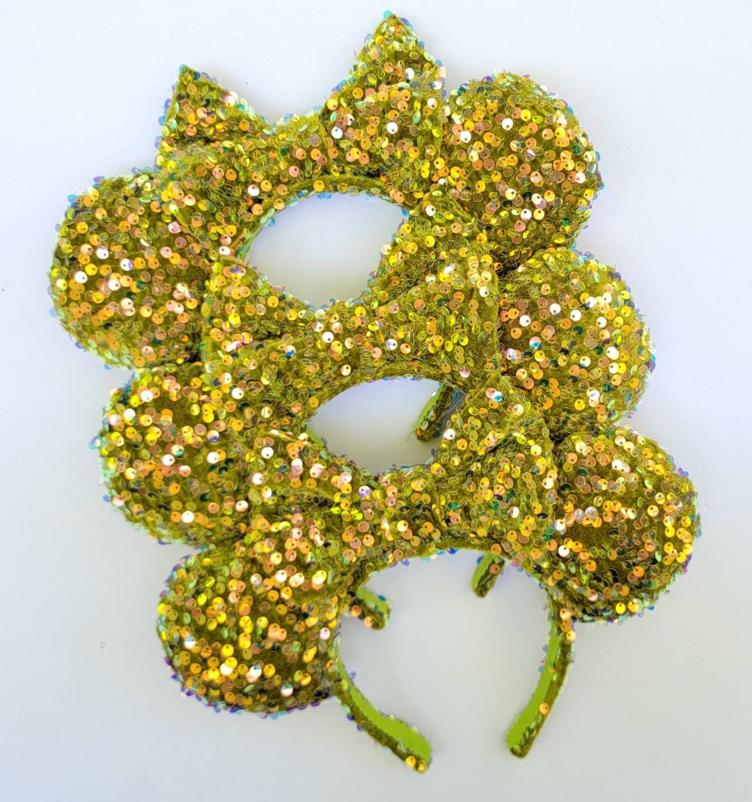 In the Jungle Green Sequin Minnie Ears  Sequin Ears  Minnie - Etsy | Etsy (US)