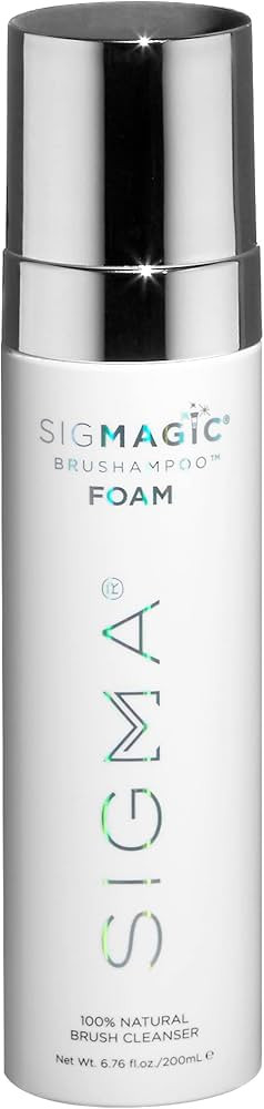 Sigma Beauty Sigmagic Foam Makeup Brush Shampoo – Makeup Brush Cleaner Solution with Profession... | Amazon (US)