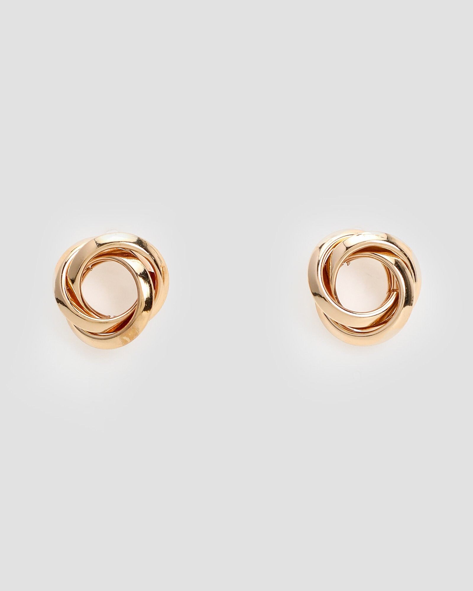 Brinco feminino de argola redondo dourado | Accessori by Riachuelo | Riachuelo (BR)