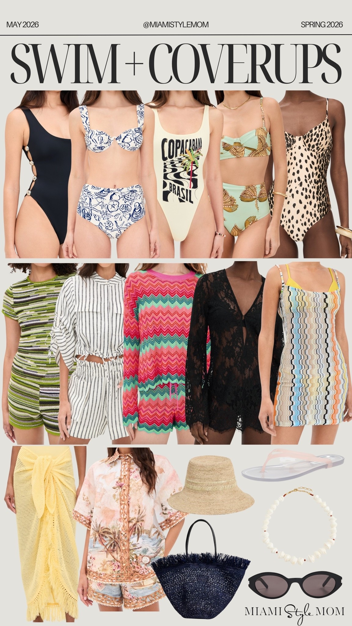 Swim + coverups 

Swim, swimwear, bikini, one piece swimsuit, coverup, sun hat, sunglasses, resort wear, beach outfit, pool outfit, beach bag, flip flops, women’s swim, Miami

#LTKSwim #LTKootd #LTKSeasonal