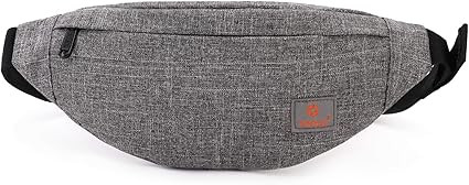 TINYAT Travel Fanny Pack Waist bag Sling Pocket Super Lightweight For Travel Cashier's box, Tool ... | Amazon (US)