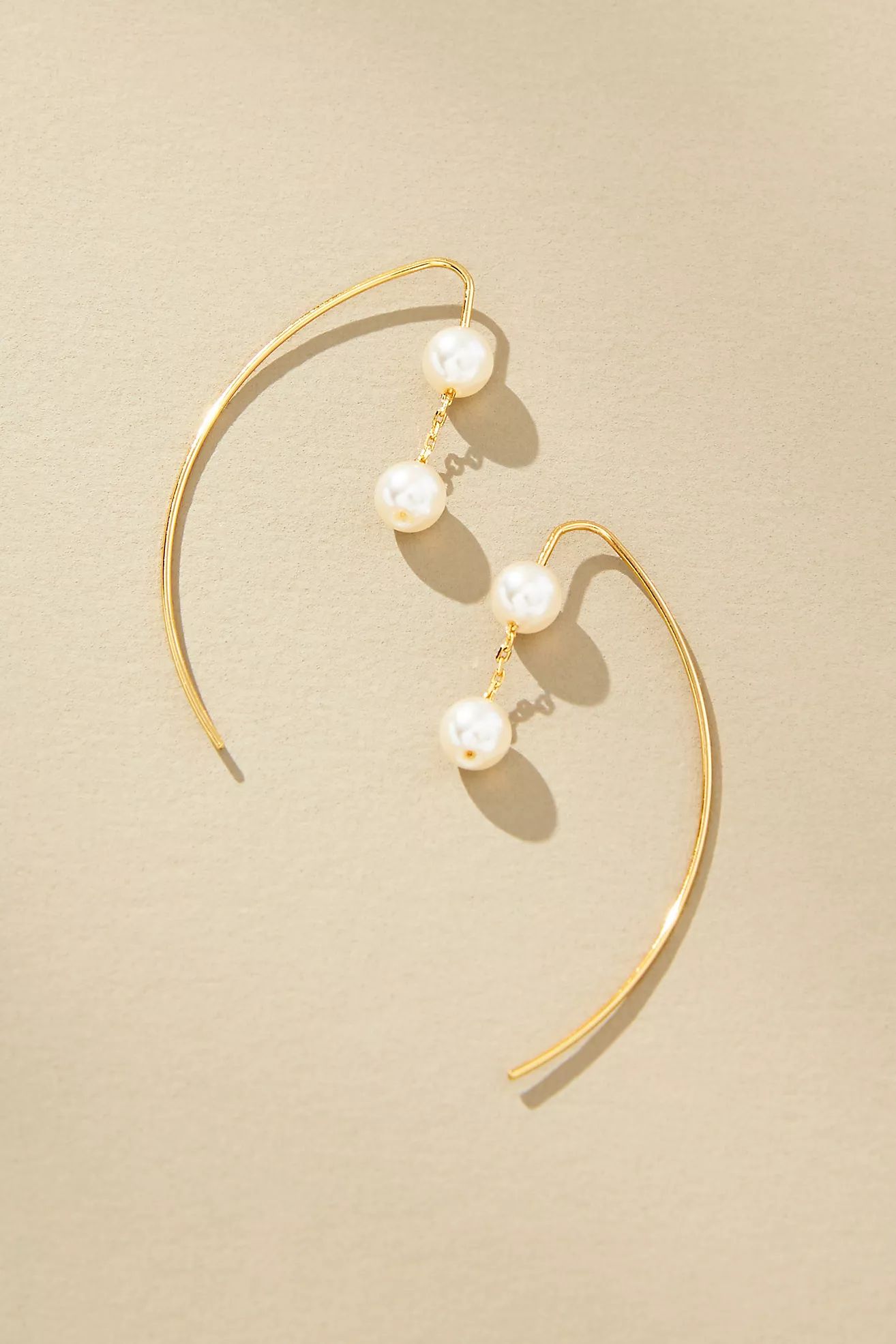 Mixed Stone Threaded Earrings | Anthropologie (US)