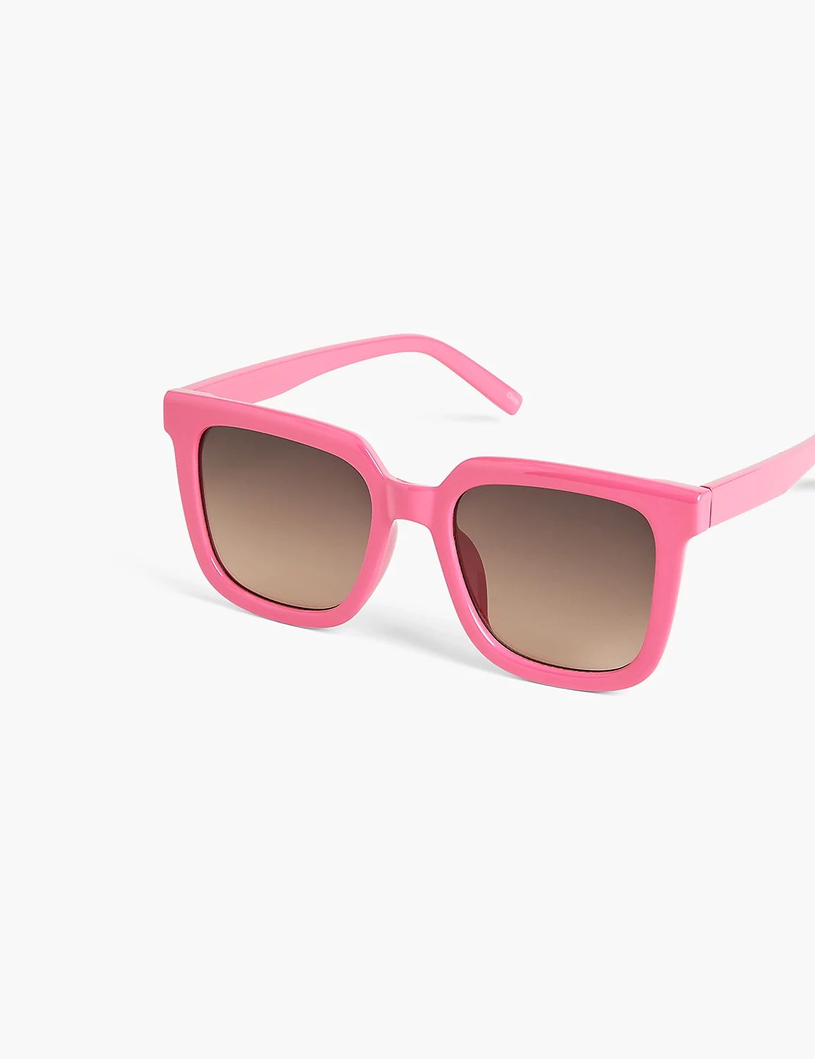 Hot Pink Square Sunglasses | LaneBryant | Lane Bryant (US)