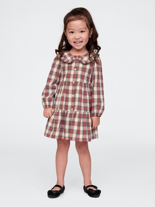 babyGap Tiered Ruffle Collar Dress | Gap (US)