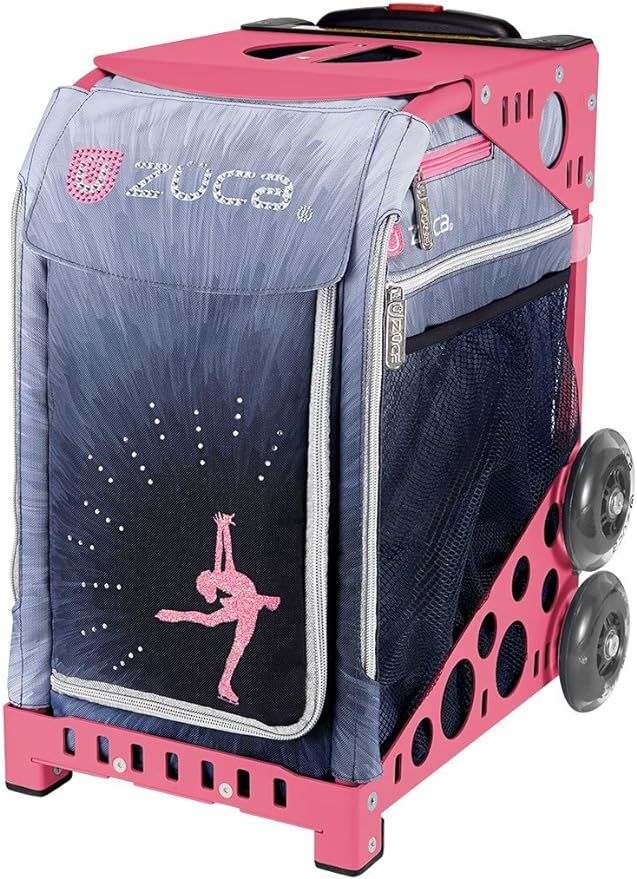 ZUCA Bag Ice Dreamz LUX Insert & Pink Frame w/Flashing Wheels | Amazon (US)