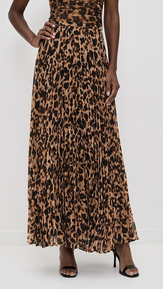 Torin Pleated Maxi Skirt | Shopbop