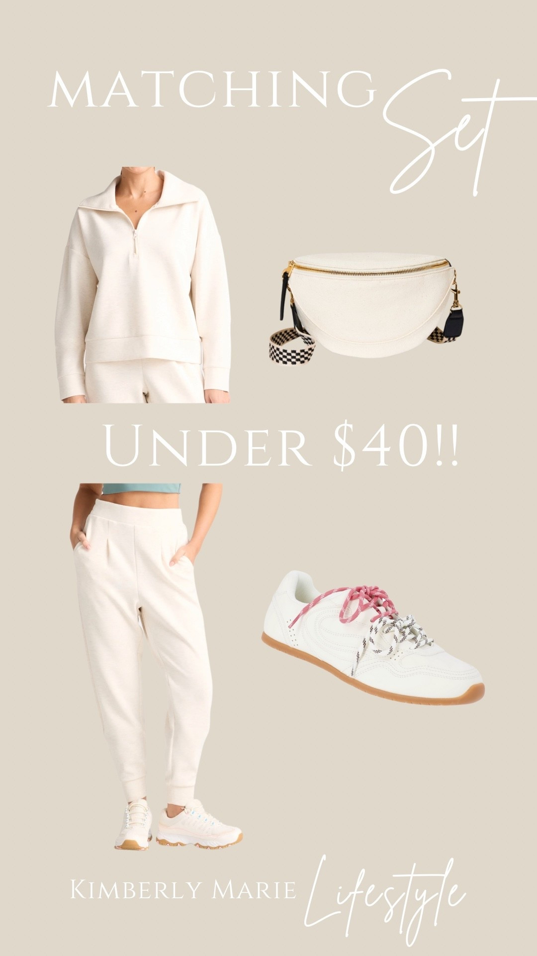 Walmart matching set under $40!

The perfect back to school drop off outfit for mom  

#LTKActive #LTKOver40 #LTKFindsUnder50