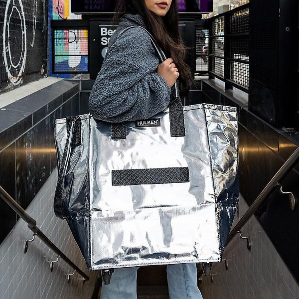 Hulken Rolling Tote Bag | The Container Store