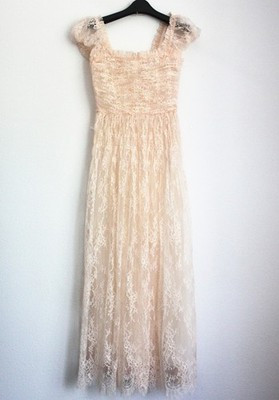 New Doen Pamelina Maxi Dress, Petunia Pink, Size S | eBay UK