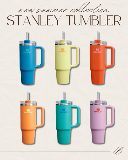 Stanley tumblers in new colors for summer! 

#LTKfamily #LTKfindsunder50 #LTKfitness