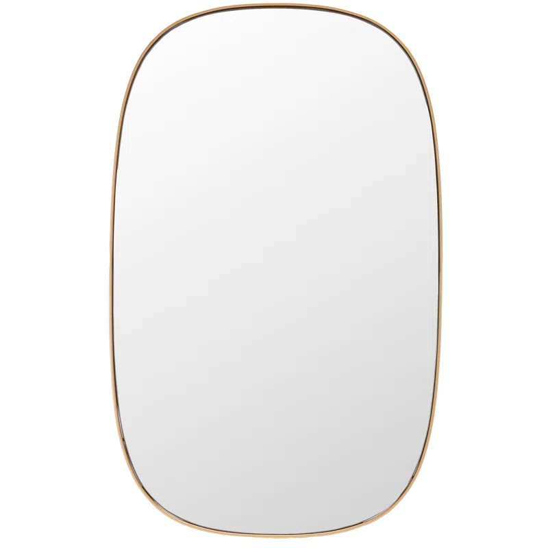 Wade Logan® Aulora Metal Flat Mirror | Wayfair | Wayfair North America