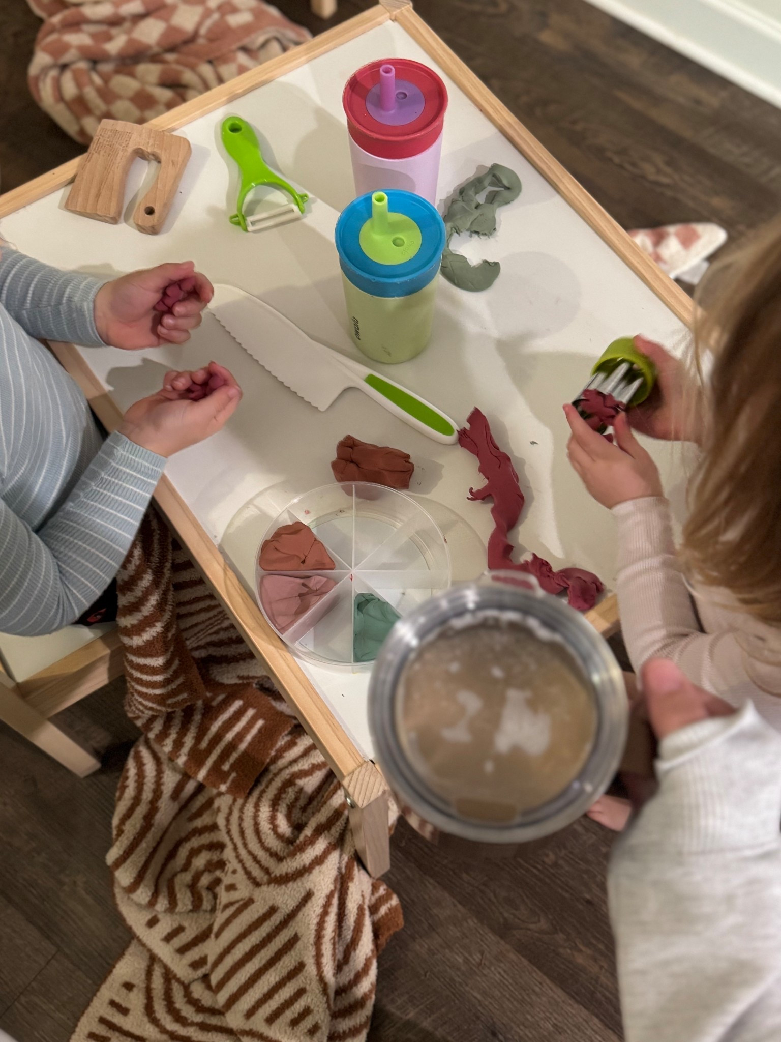 They’ve been making me mud pies for an hour and I’ve been drinking my hot coffee. Their creativity is thriving!! 

#LTKGiftGuide #LTKdayinmylife #LTKmomlife