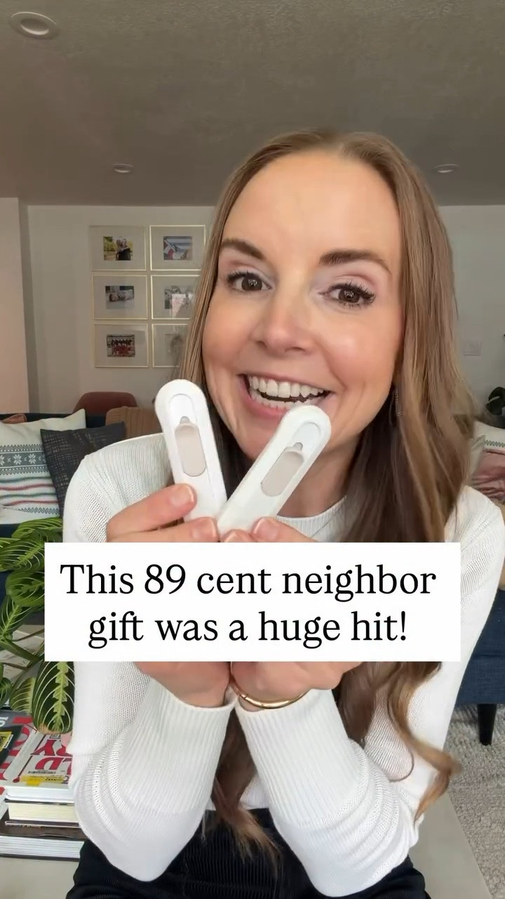 We gave our neighbors 89-cent box cutters as our Christmas gift and they were a shockingly huge hit 🙌

If you’re looking for easy, affordable, non-food neighbor gifts, this is your sign to keep it simple. These little box cutters ended up being one of the most-used gifts we’ve ever given (hello, all those Amazon packages!).

I also rounded up tons of other non-food neighbor gift ideas you can put together in minutes — all budget-friendly, all practical, all crowd-pleasers.

Want the link to these box cutter plus the full list of neighbor gift ideas? Comment with the word LINK and I’ll send it straight to you.