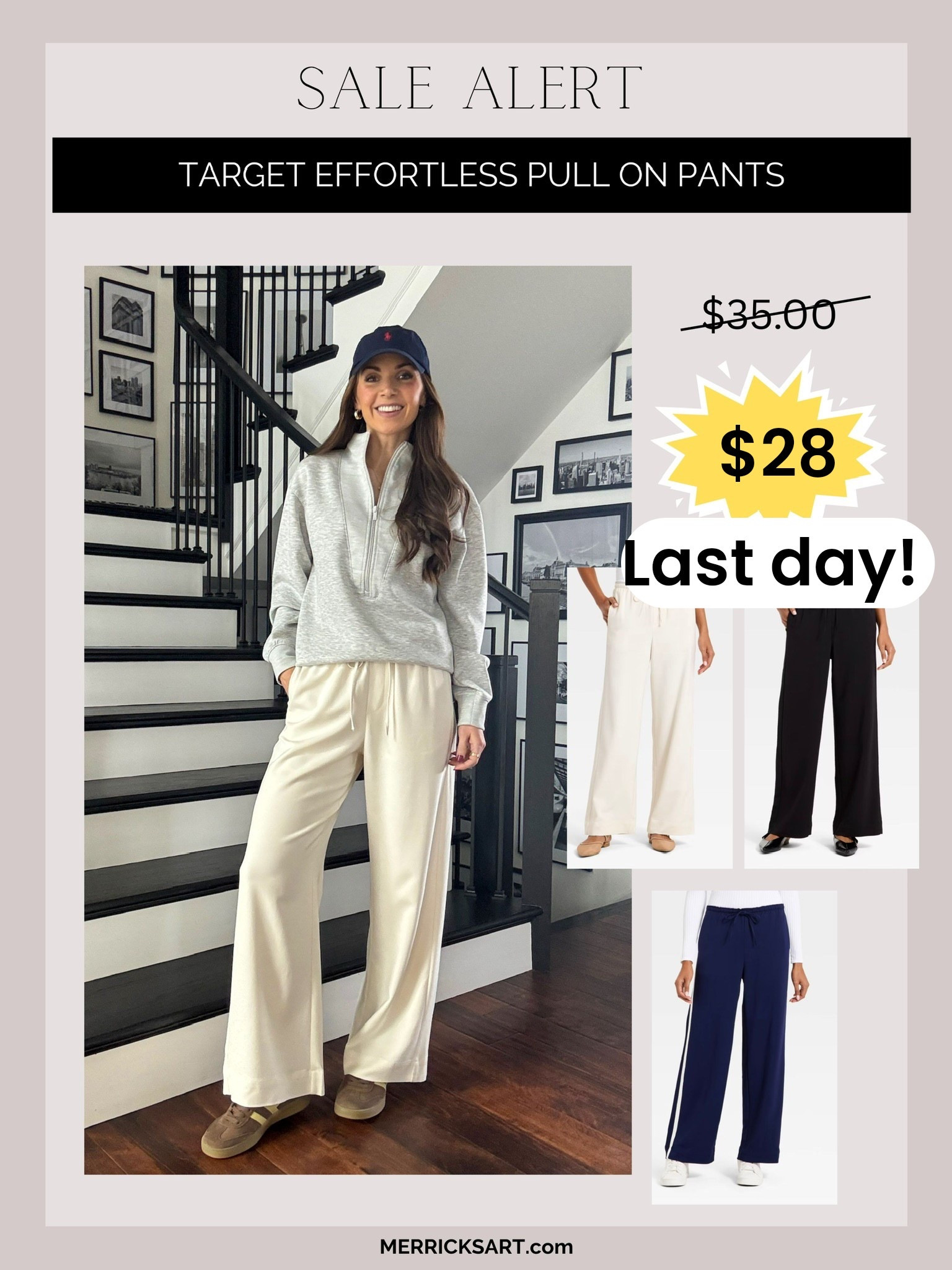 Last day of the @Target Presidents’ Day sale! These pants are so comfortable, I am in a small! 

#LTKgrwm #LTKSaleAlert