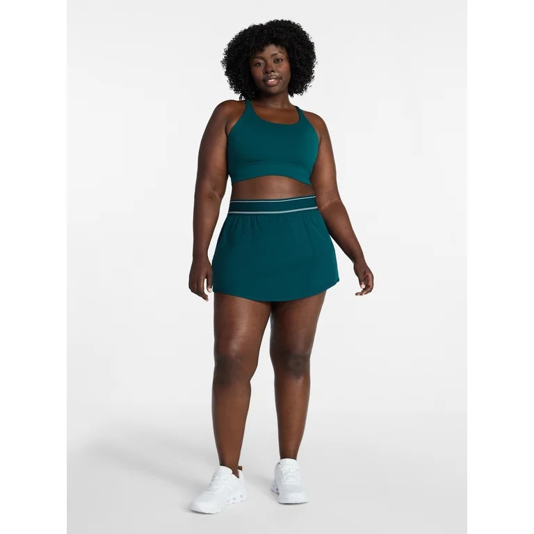 Avia Women's Curved Hem Skort, Sizes XS-4X | Walmart (US)