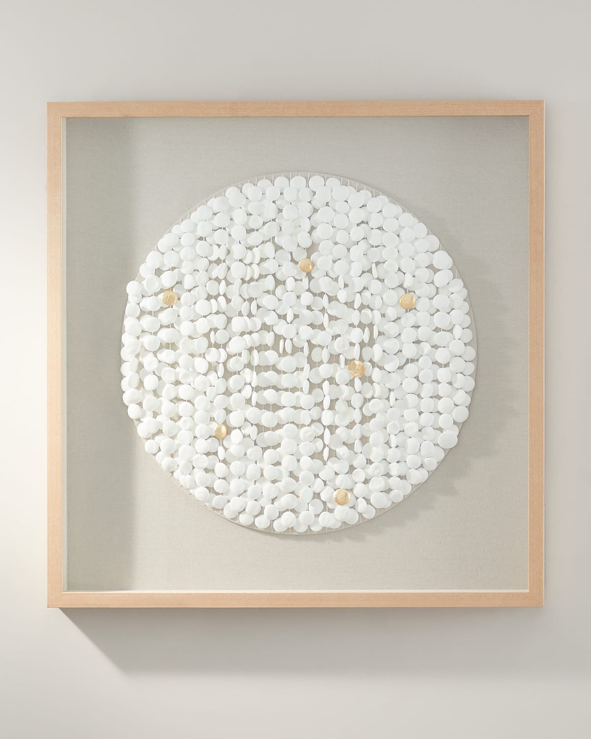 Clay Wall Art In Wood Frame | Neiman Marcus