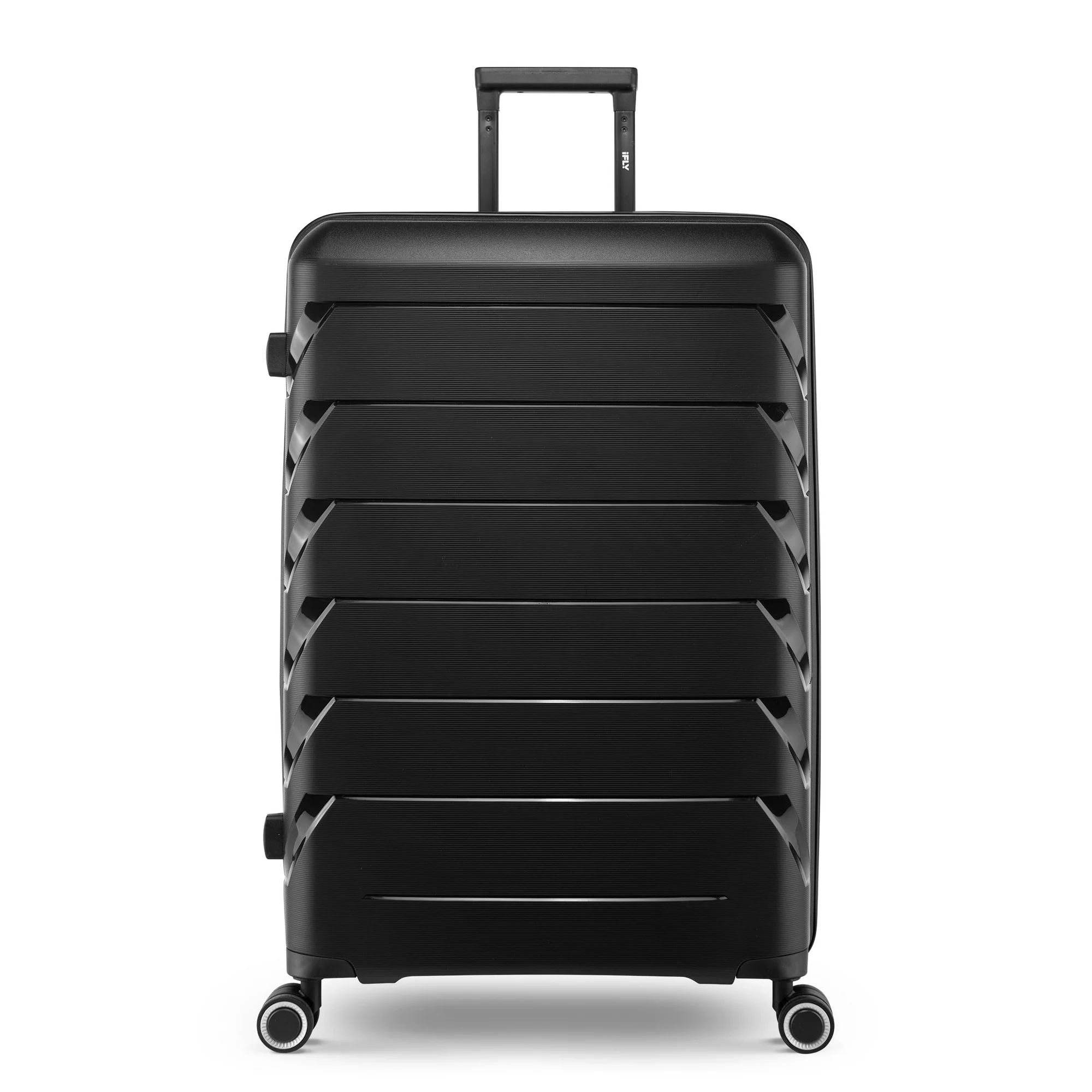 PUR by iFLY Hardside 30" Checked Luggage, Black | Walmart (US)