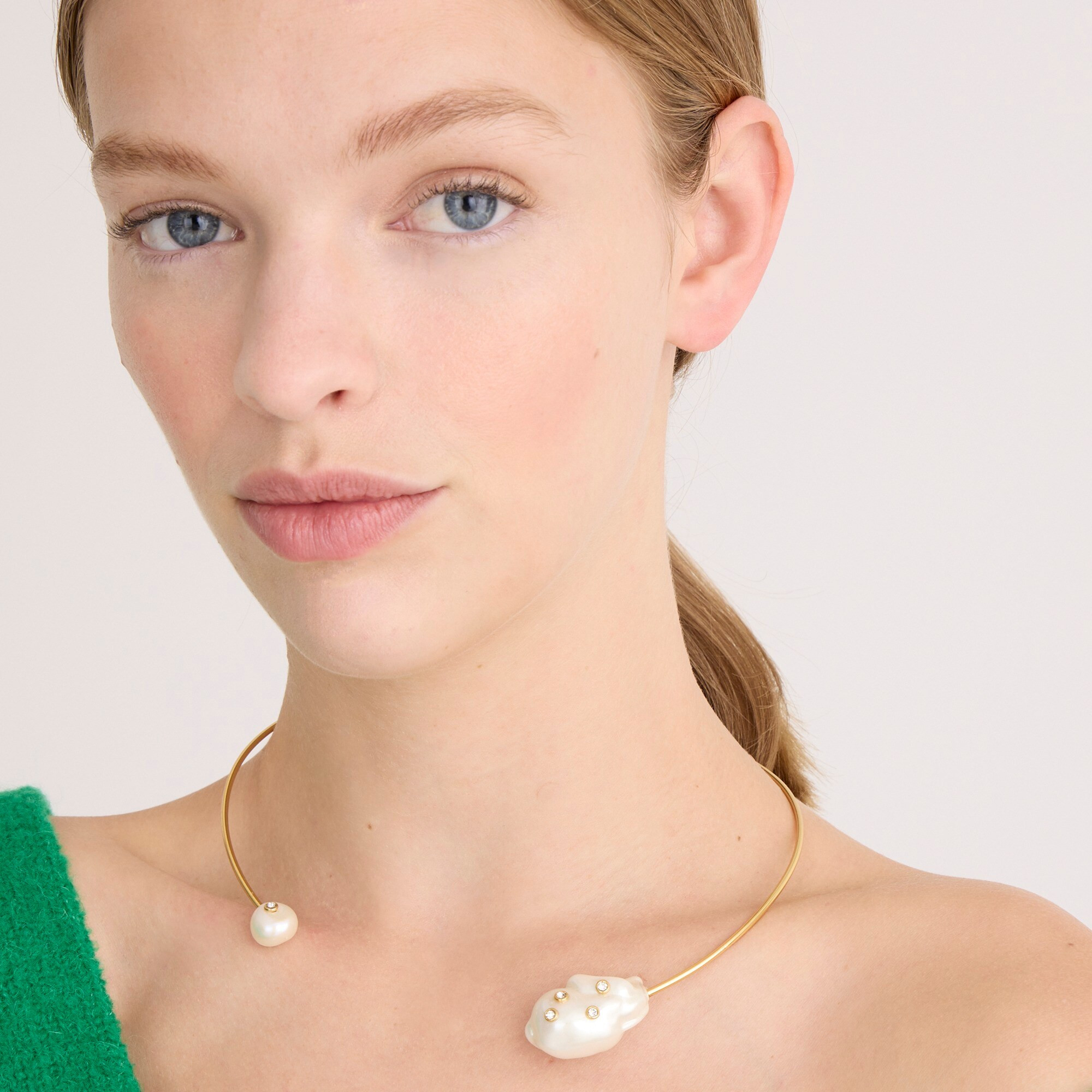 Pearl collar necklace | J. Crew US