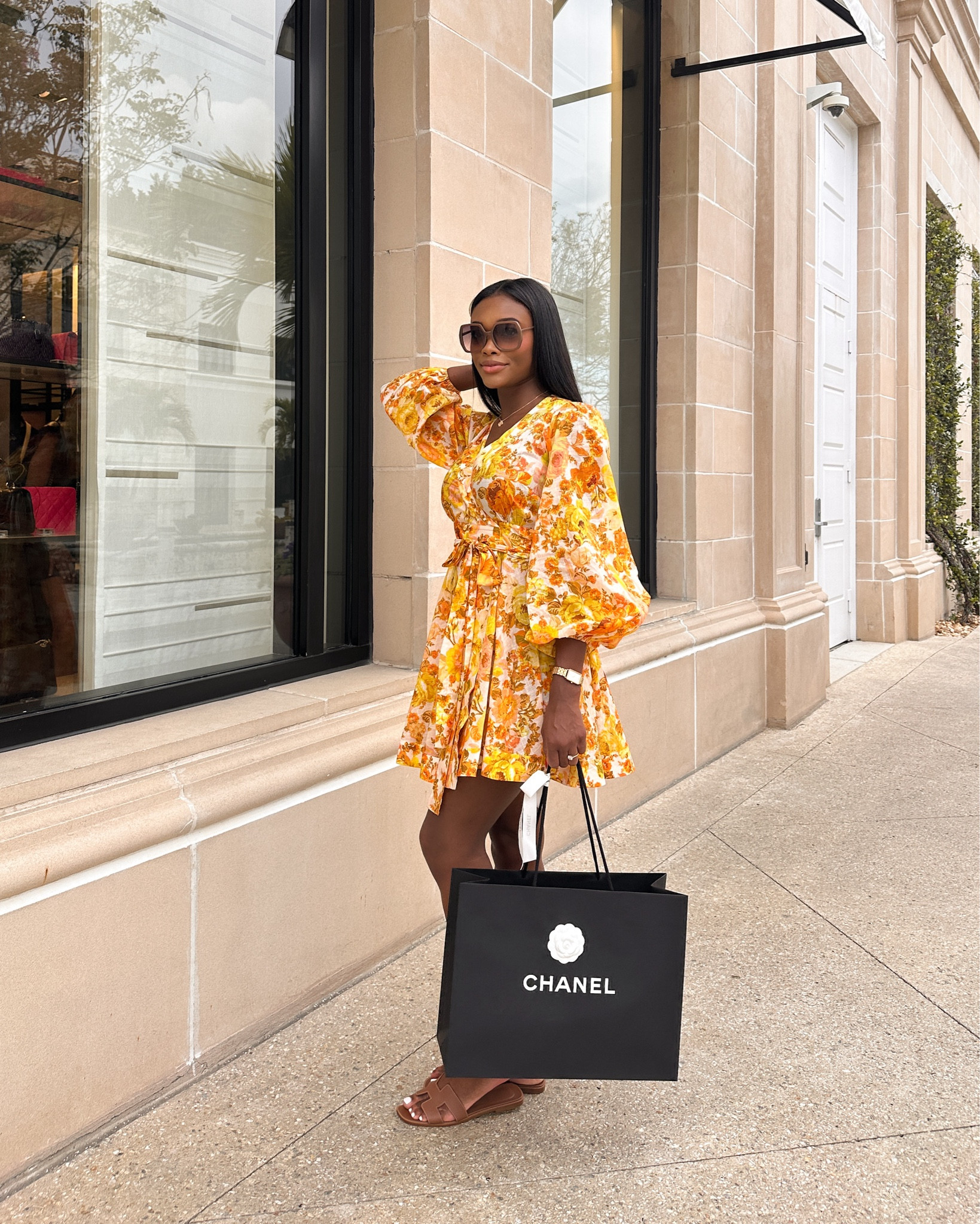 Orange and yellow floral Zimmerman wrap dress! Wearing a size 0! 🧡🌼

Palm beach style, Zimmerman dress, Chanel, summer style, Zimmerman fashion, floral dress 

#LTKStyleTip #LTKSeasonal