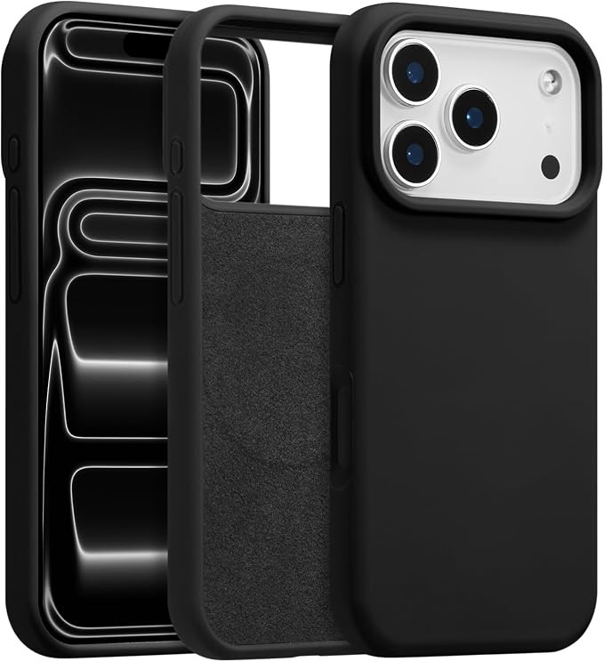 Magnetic for iPhone 17 Pro Max Case 6.9", Premium Liquid Silicone Case,[Compatible with Magsafe][... | Amazon (US)