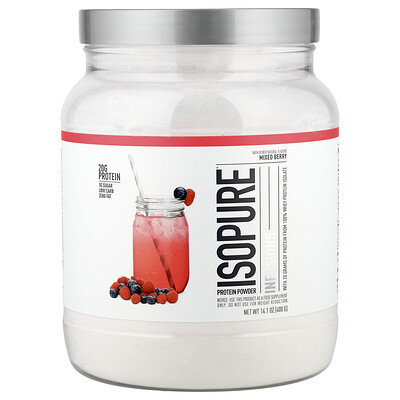 Isopure, Infusions Protein Powder, Mixed Berry, 14.1 oz (400 g) | iHerb