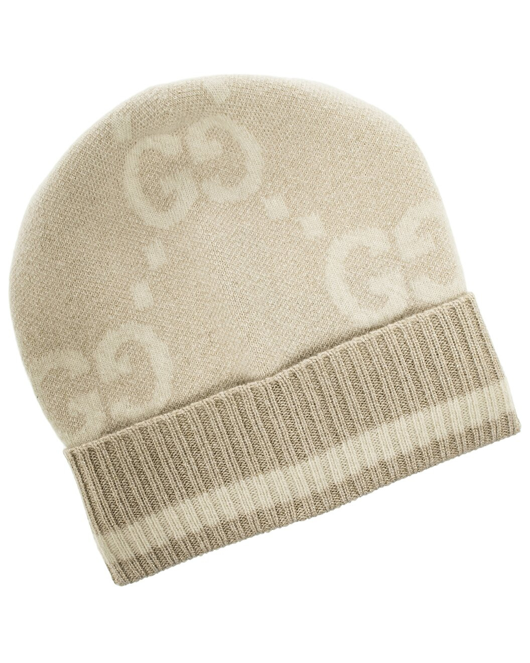 GG Jacquard Cashmere-Blend Hat | Gilt & Gilt City