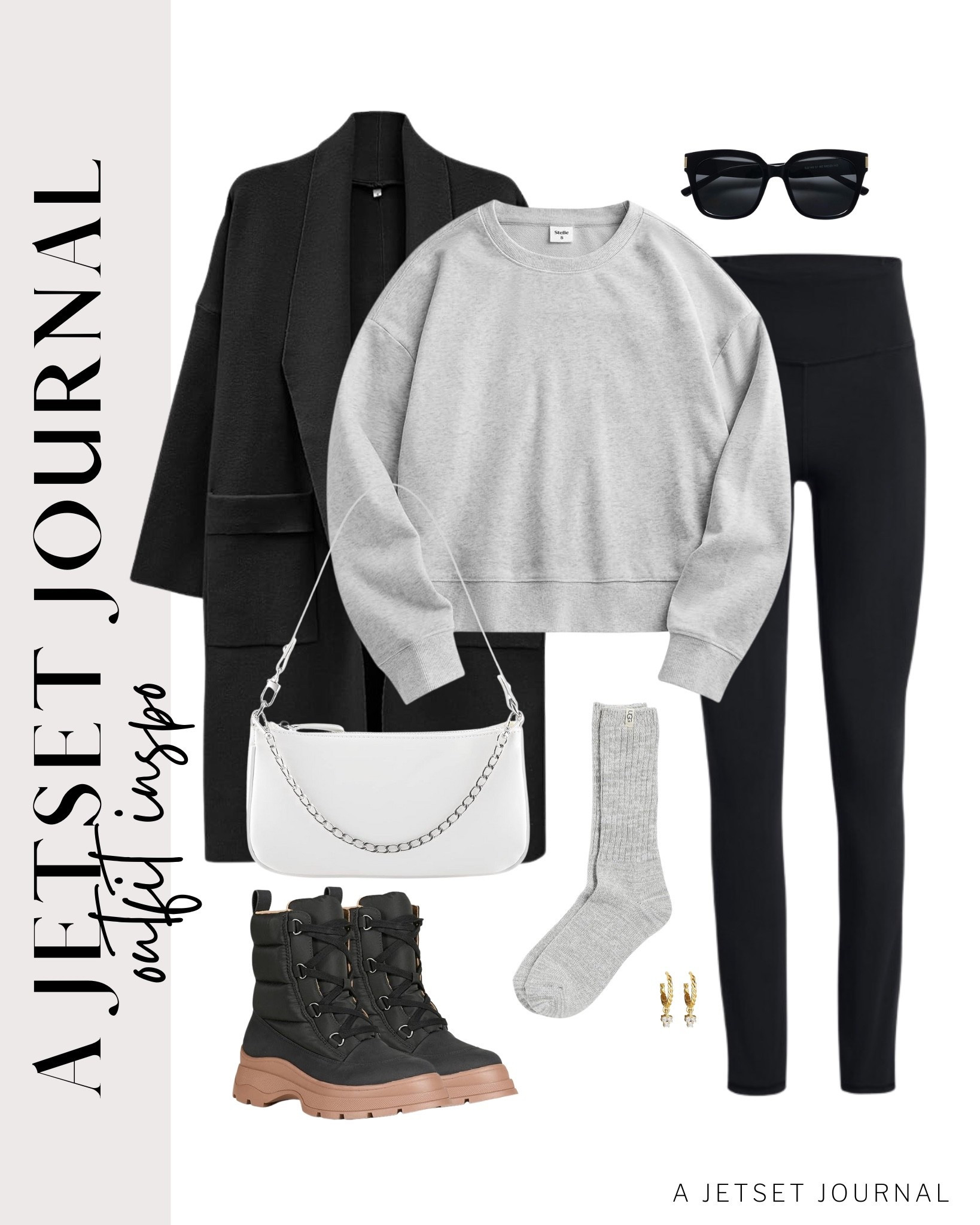 Here's how to wear a comfy new outfit and stay warm this season!
high waisted leggings, crew socks, open front long cardigan, casual outfit, ways to style, casual outfit inspo, capsule wardrobe, favorite finds, top picks, mom outfit, everyday style, transitional style, trendy look, viral style, affordable look, amazon favorites, winter outfit idea

#LTKFindsUnder50 #LTKSeasonal #LTKU