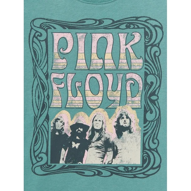 Grayson Social Girls Pink Floyd Graphic T-Shirt | Walmart (US)
