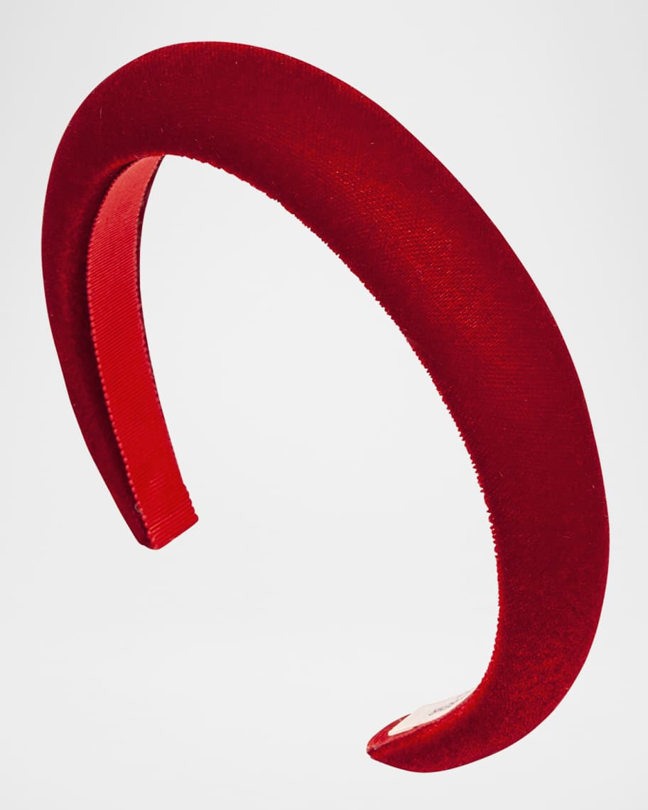Tori Velvet Padded Headband | Neiman Marcus
