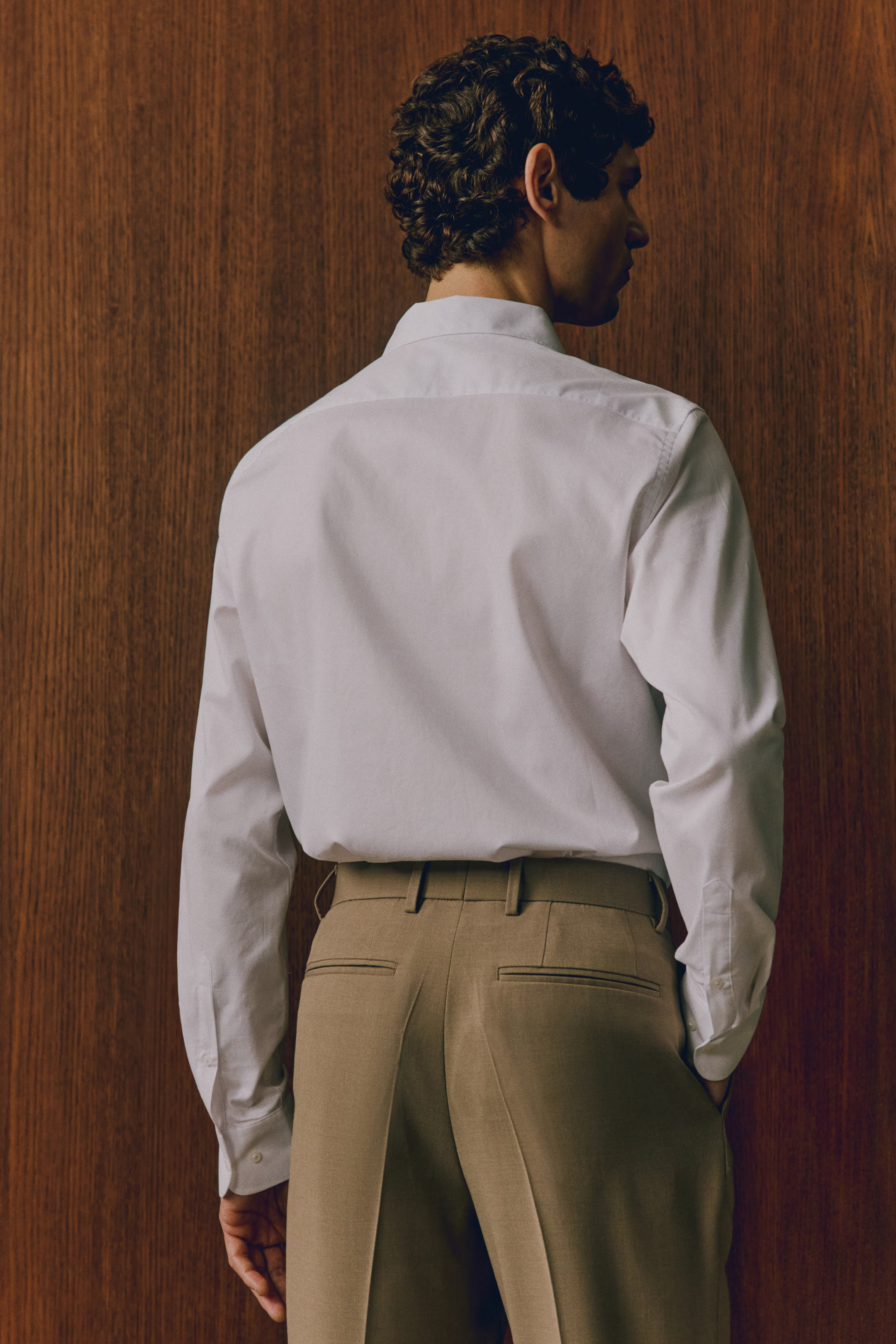 Slim-Fit Cotton Shirt | H&M (US + CA)