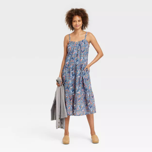 Women's Sleeveless Tiered A-Line Dress - Knox Rose™ | Target