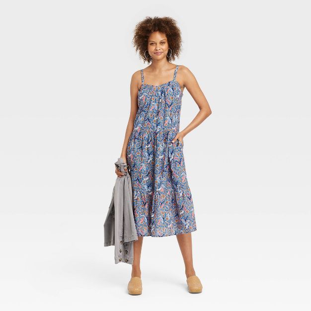Women's Sleeveless Tiered A-Line Dress - Knox Rose™ | Target