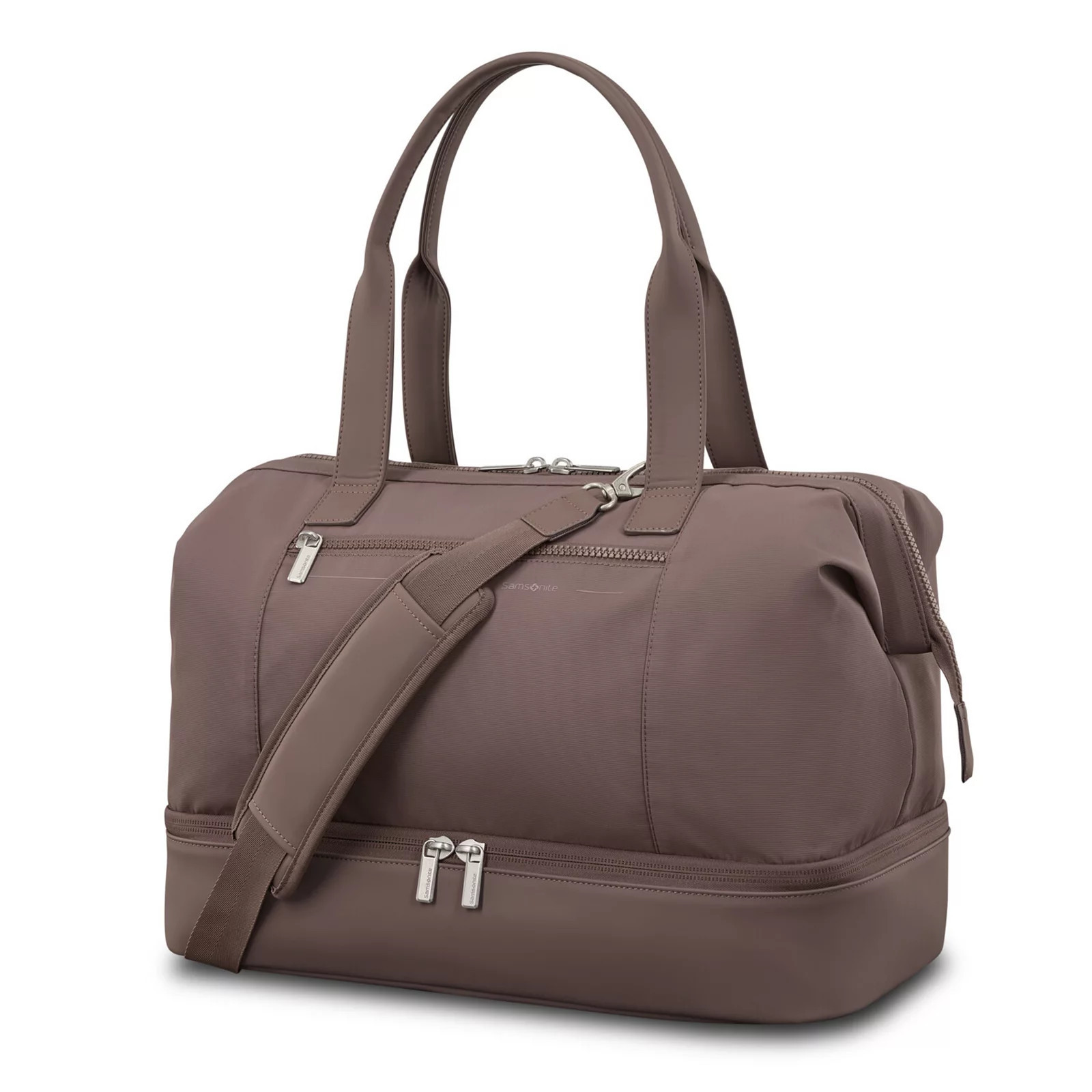 Samsonite Better Than Basic 14-Inch Weekender Carry-On Duffel Bag, Brown Mauve | Kohl's
