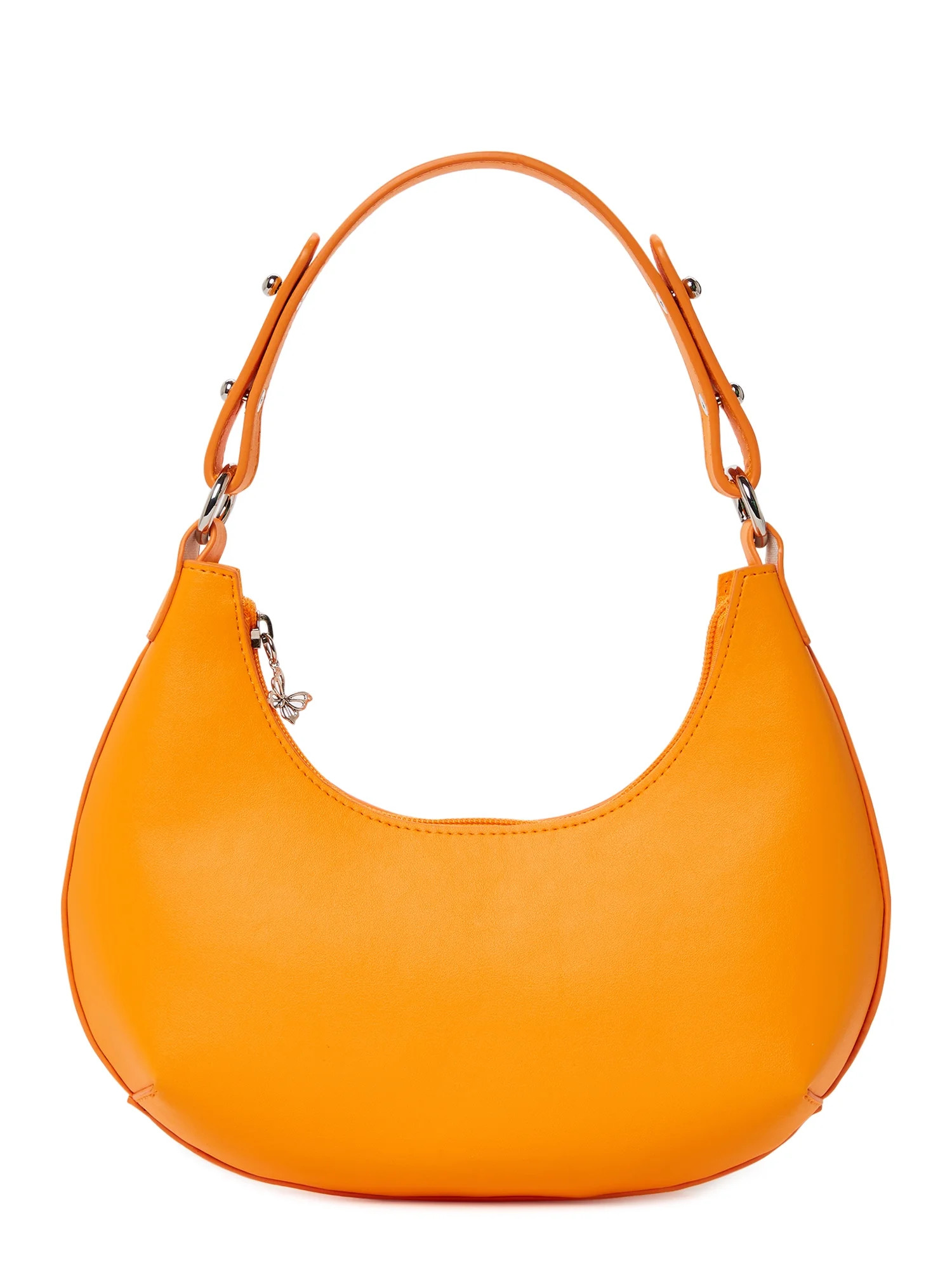 No Boundaries Women’s Joyful Expression Shoulder Bag Orange - Walmart.com | Walmart (US)