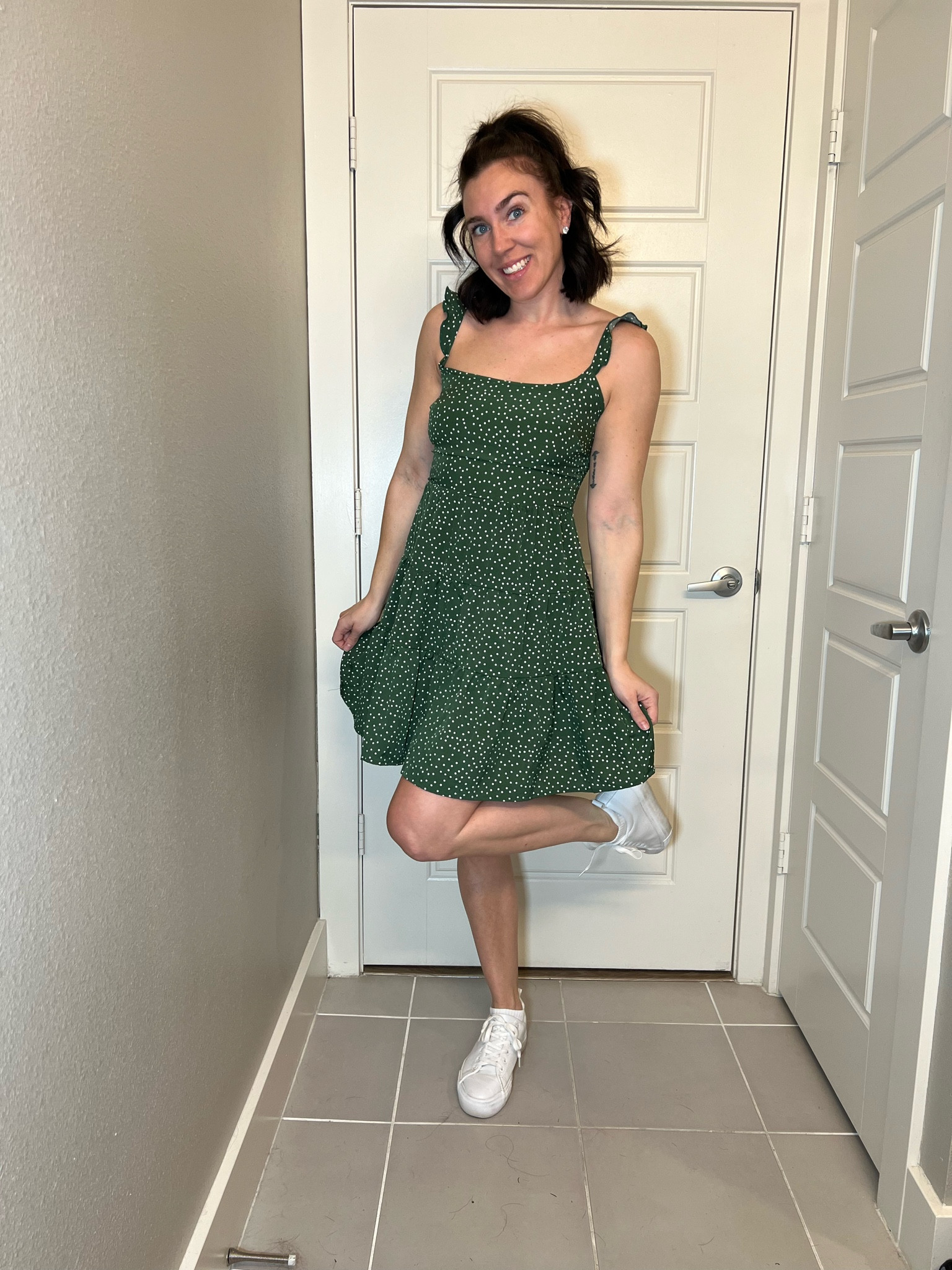 Amazon spring dress🌱

#spring #springfashion #amazonfinds #amazonfashion #dress #ruffles #girly #fashionfinds #affordable 

#LTKstyletip #LTKfindsunder50