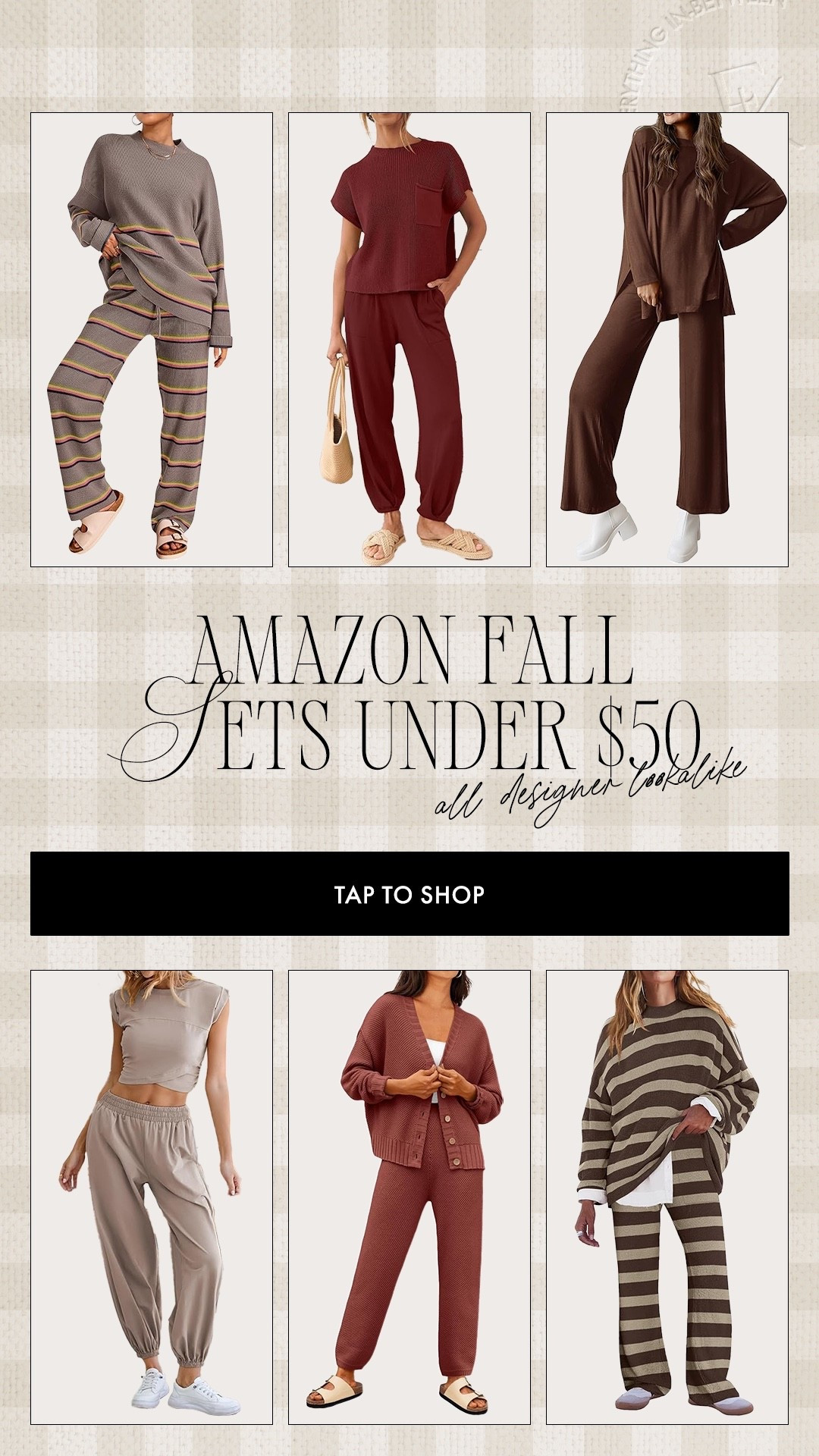 Amazon fall sets under $50 — all looks for less!! Amazon is killin it lately 🙌🏼

Free people lookalike, cozy fall sets, affordable fashion 

#LTKFindsUnder50 #LTKSeasonal